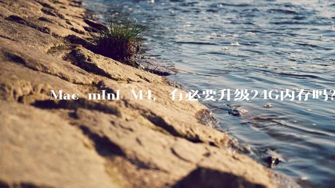 Mac mini M4，有必要升级24G内存吗？